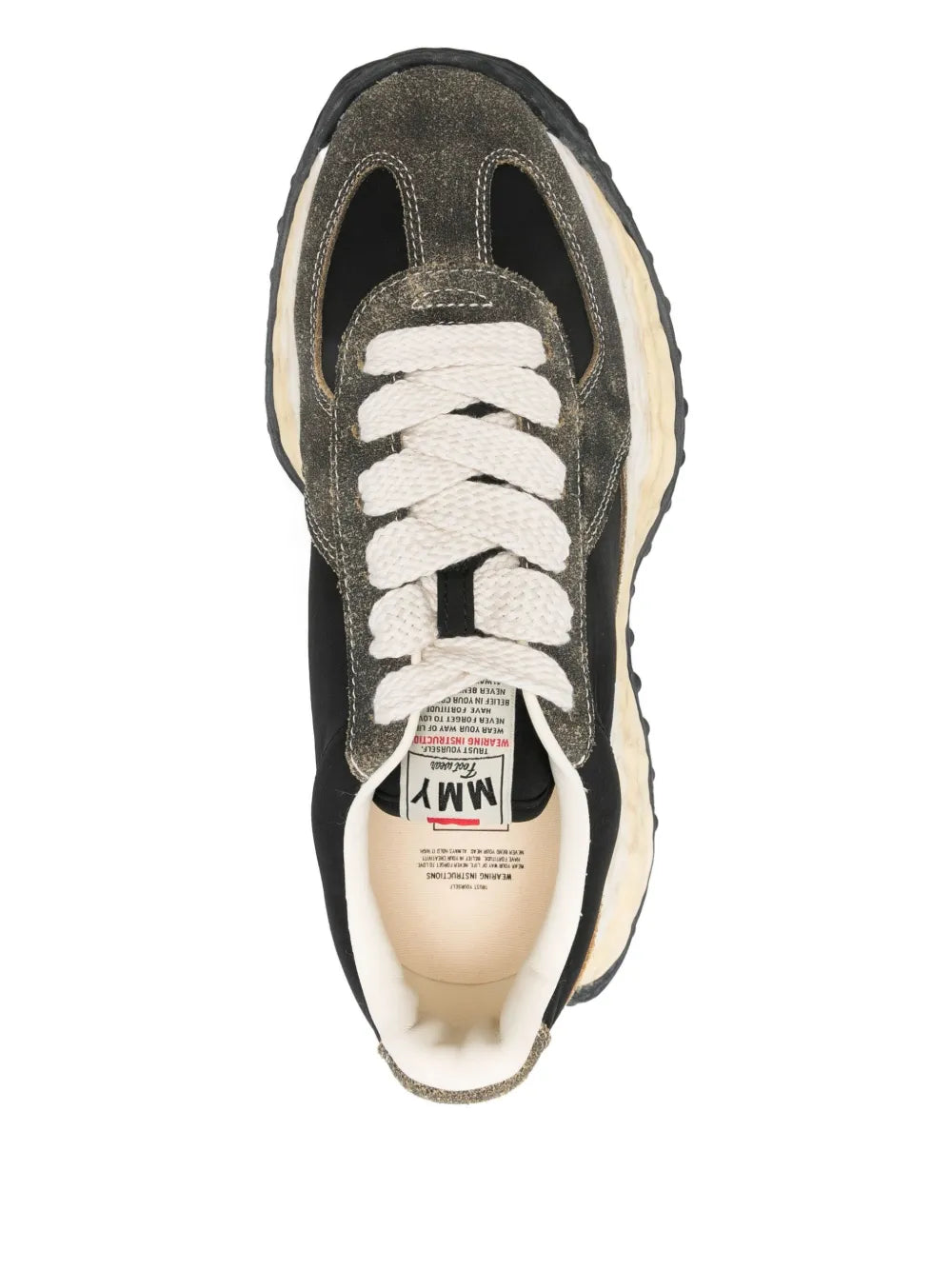 Maison MIHARA YASUHIRO Larry Logo-Patch Suede