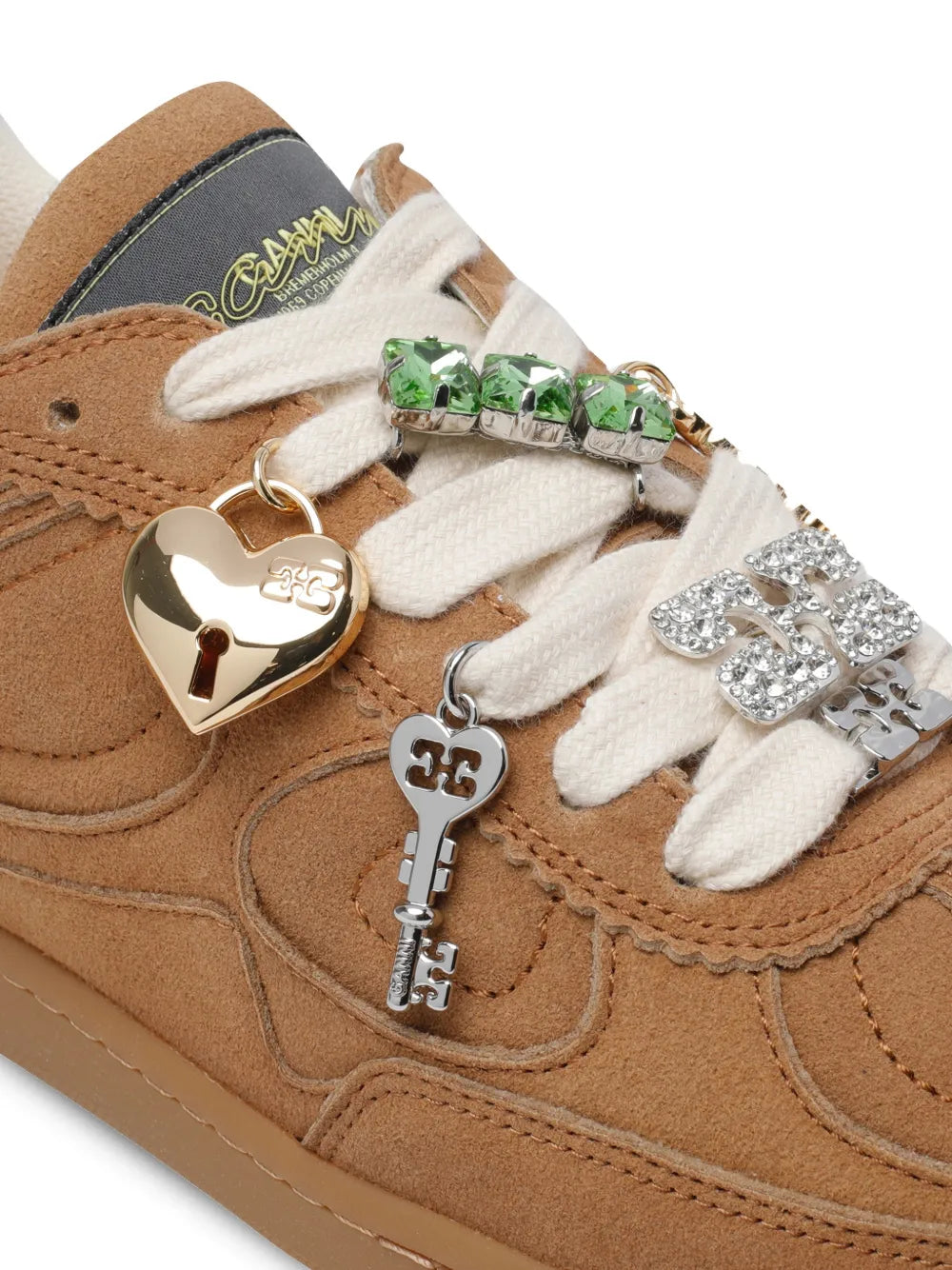 GANNI Round-Toe Charm