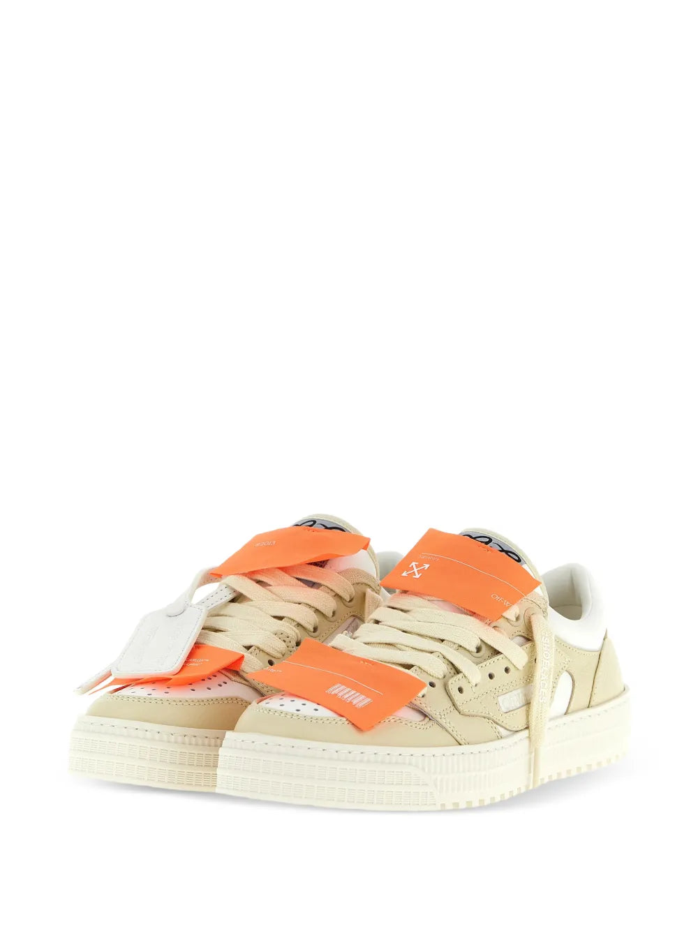 Off-White Two-Tone Low Top