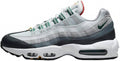 Men's Air Max 95 Essential Shoes In Pure Platinum/gorge Green
