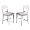 Wooden Counter Height Dining Chairs