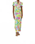Velora Maxi Romper In Multi Lovely Lilly