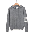 Thom Browne Classic Hooded Sweater - Premium Cotton Knit