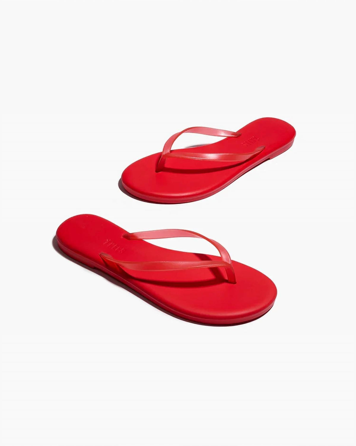 Women's Aqua Lily Slippers In Sol Red