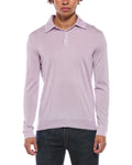 ISAIA Cashmere & Silk-Blend Polo Sweater