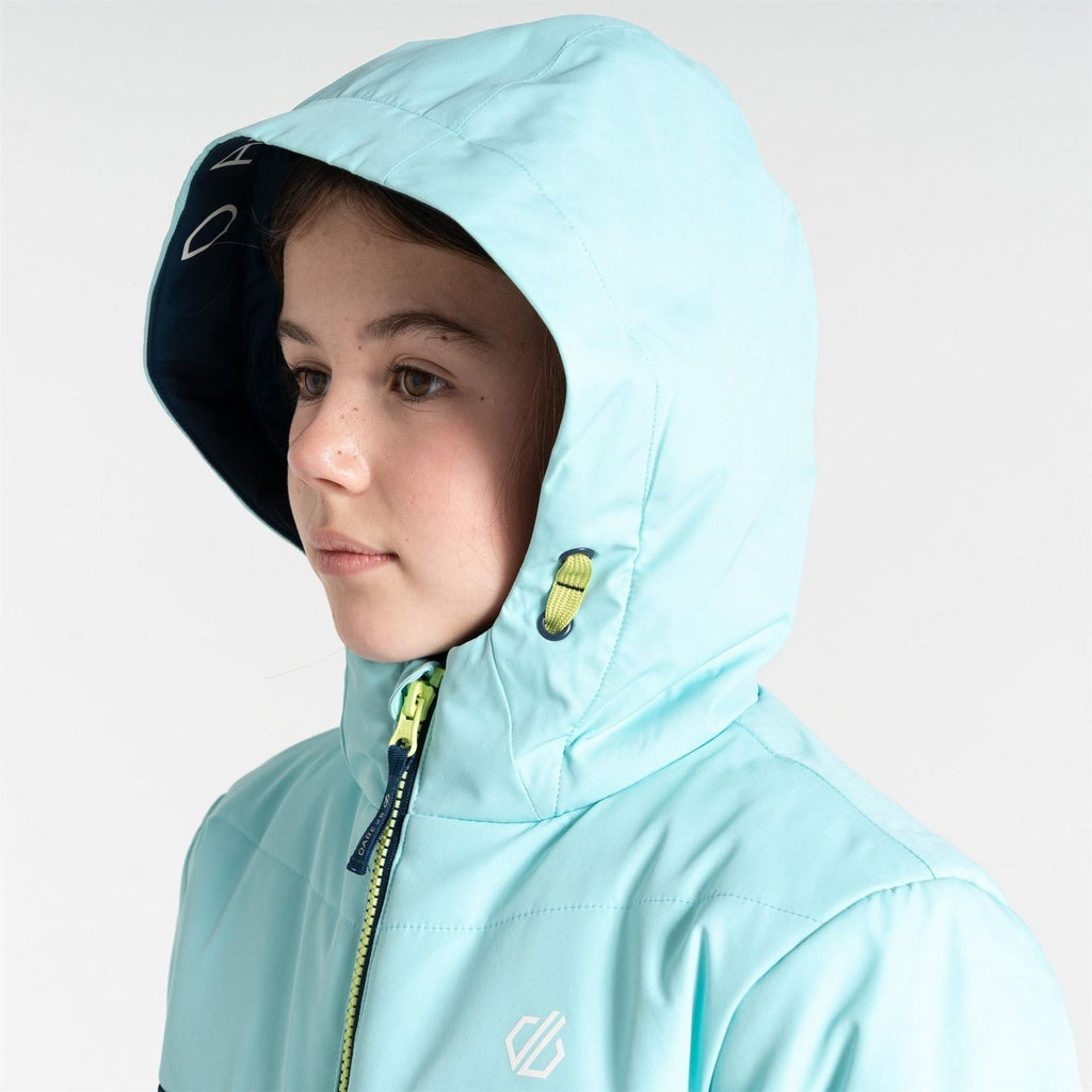 Dare 2b Color Block Hooded Zipped Pocket Ski Jacket