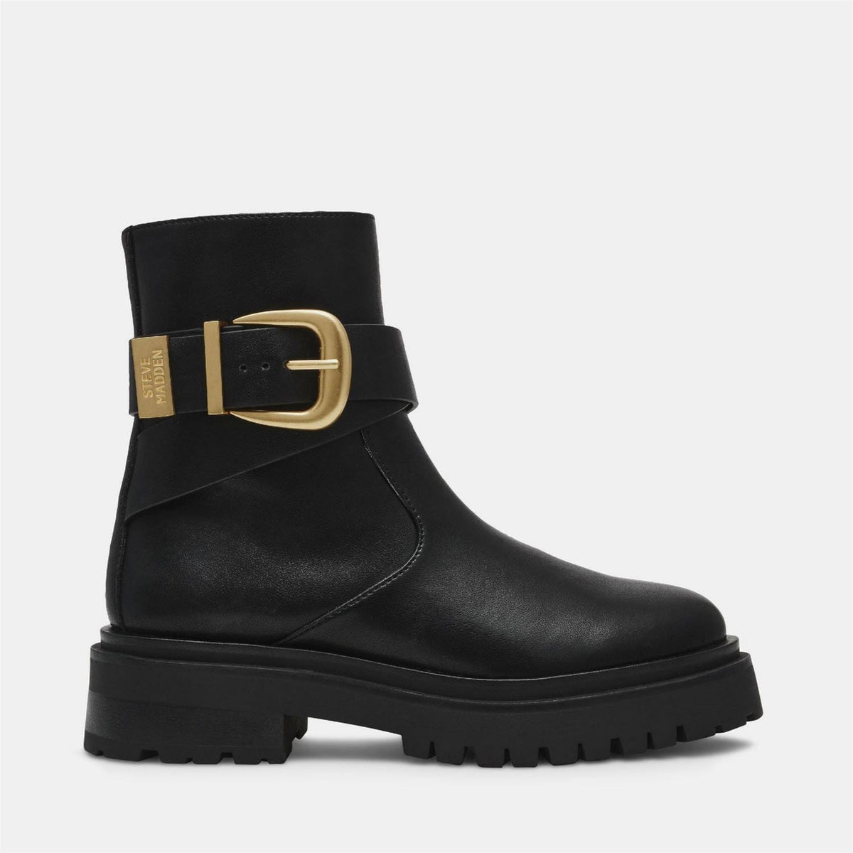 Steve Madden Lexs Ankle Boots Low Heel Lug Sole