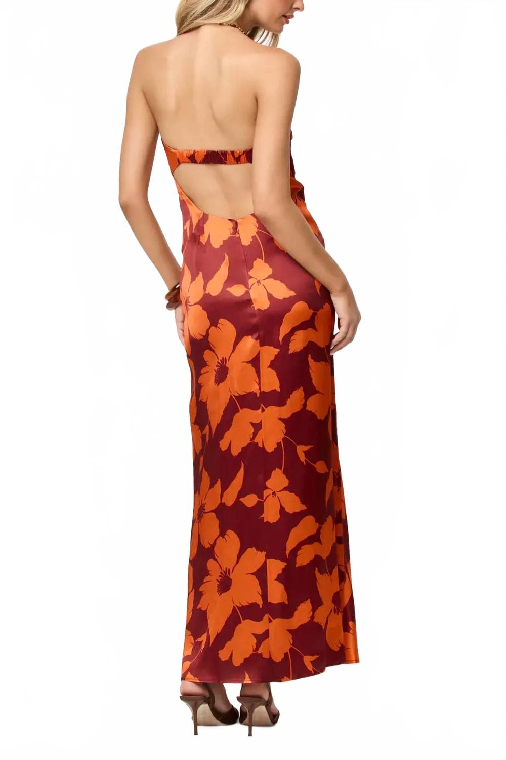 Women's Spring In Love Dress In Orange