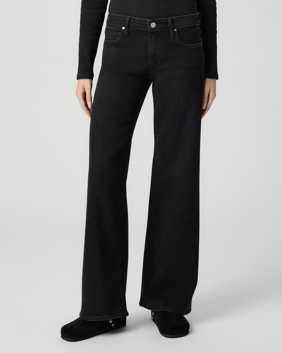 Low Rise Anessa 31 Inch Wide Leg Jean