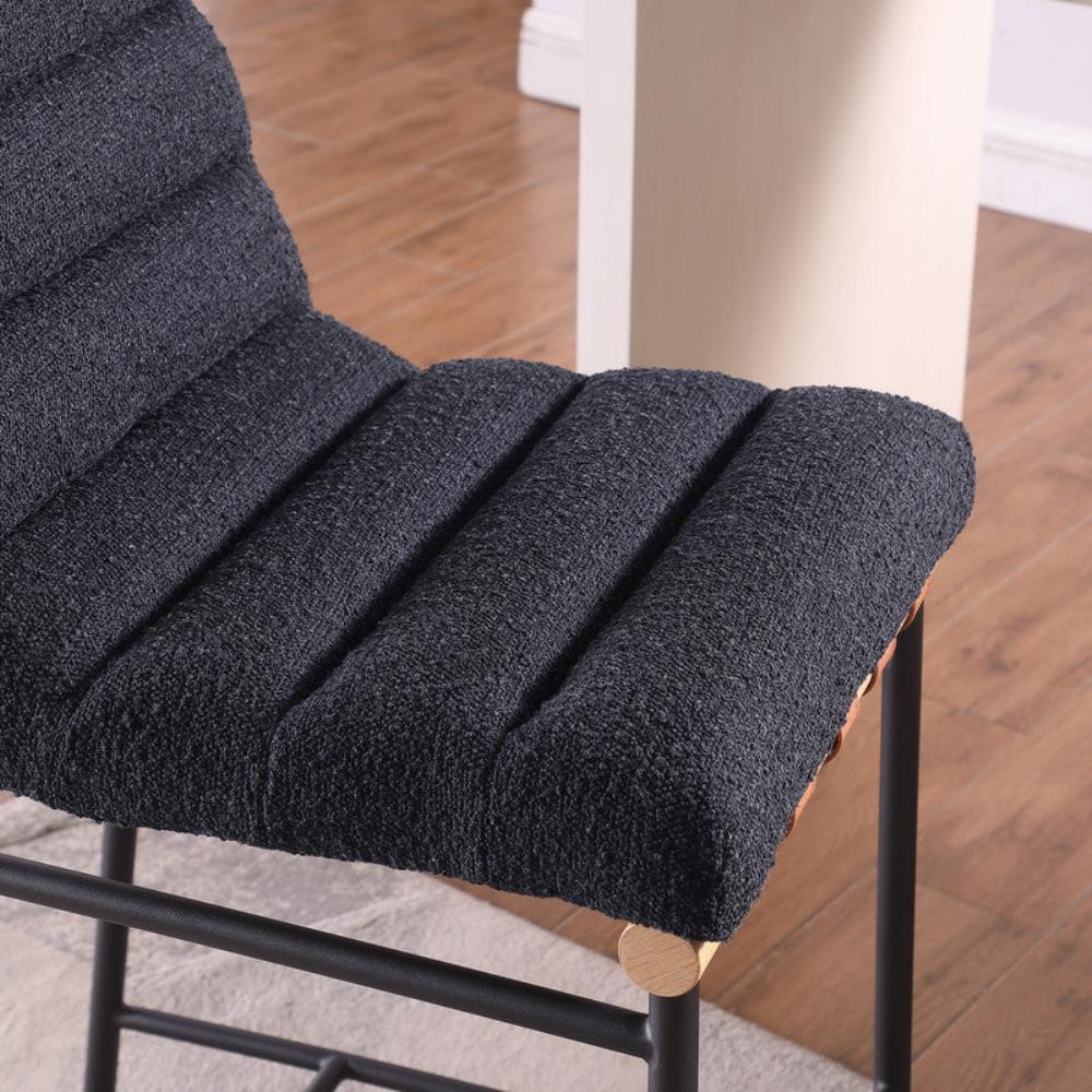 Modern Counter Chair with Comfortable Padded Seating