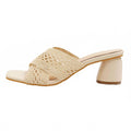 Women's Willow Block Heels In Beige