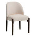 Farmhouse Dining Chair Pair with Comfortable Upholstered Seating