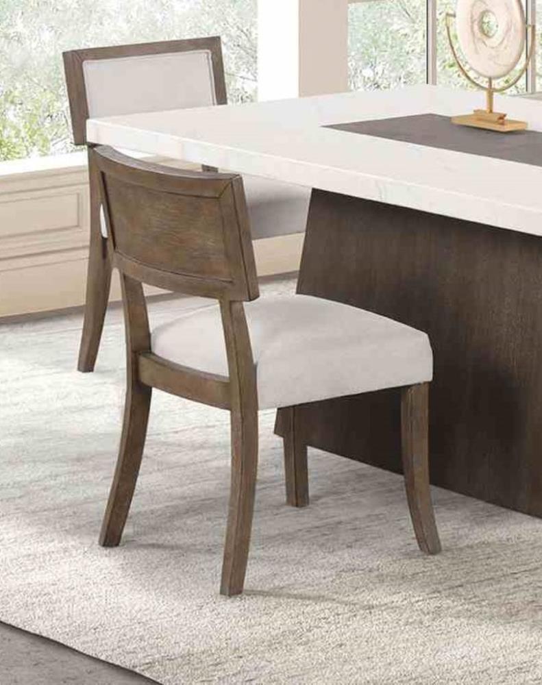 Modern Dining Chairs with Padded Seats and Backrests