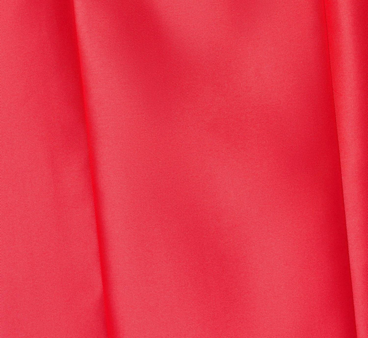 Satin A Line Mikado Cocktail Dress In Persimmon