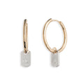 Lauren by Ralph Lauren Lauren Ralph Lauren Gold  And  Silver Tag Drop Earrings