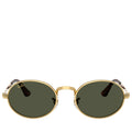 A$AP Rocky x Ray-Ban Bold Metals - Polished Arista Gold/Green