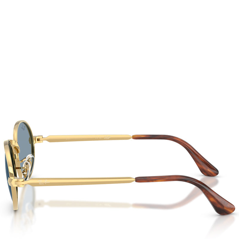 A$AP Rocky x Ray-Ban Bold Metals - Polished Arista Gold/Blue