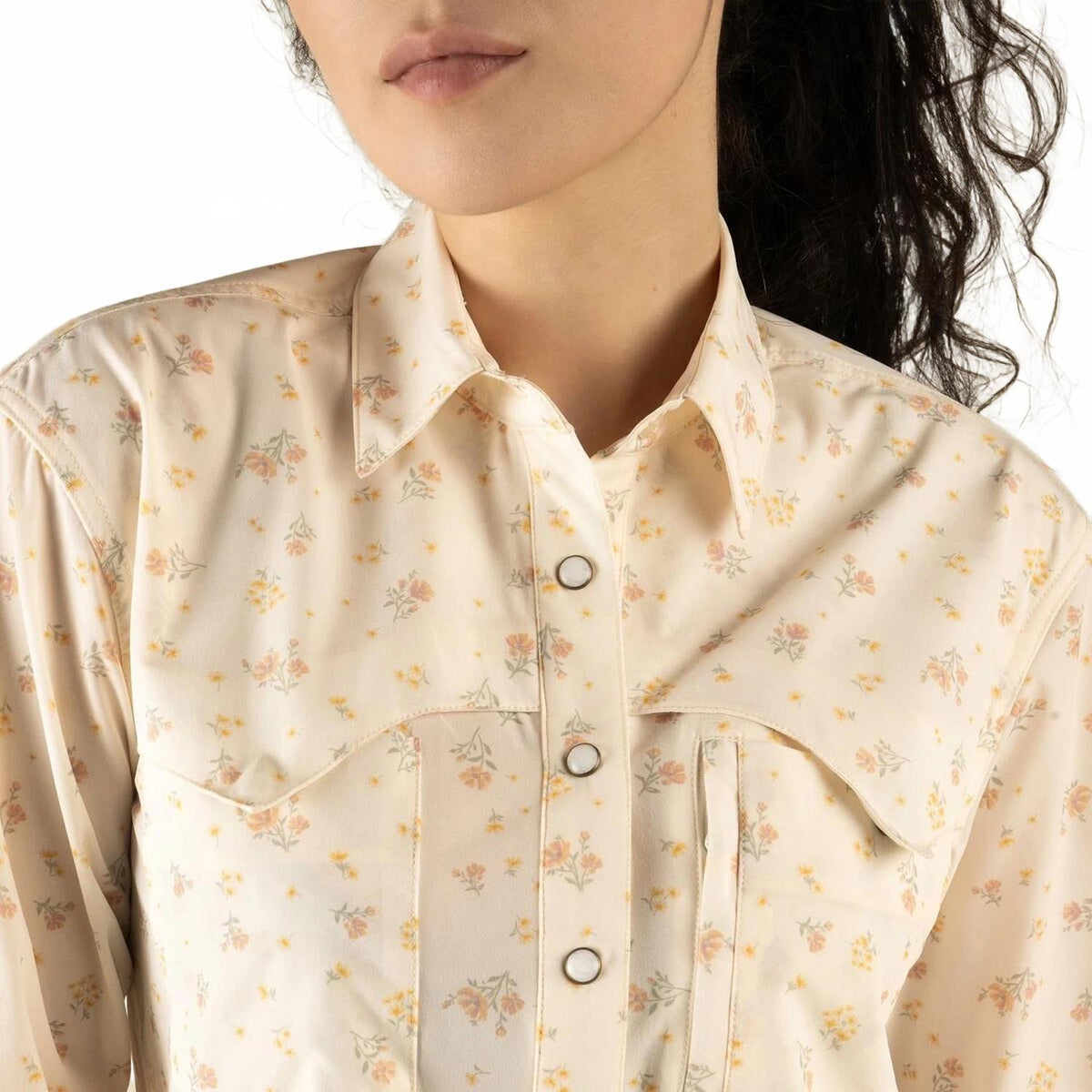 Confluence Tech Long Sleeve Shirt In Dustbloom-Antique