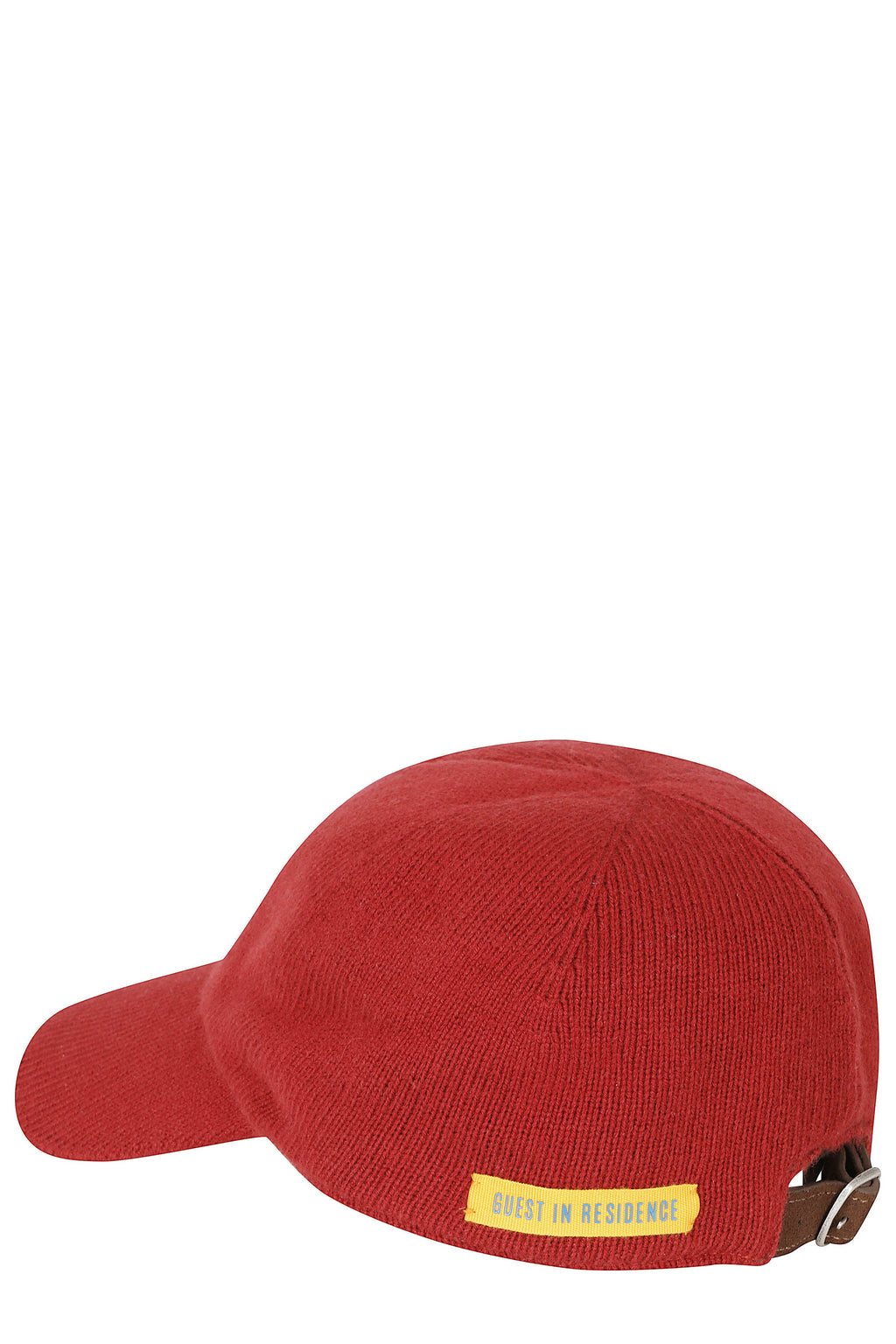 Carmine Wool-Cashmere Knit Baseball Cap