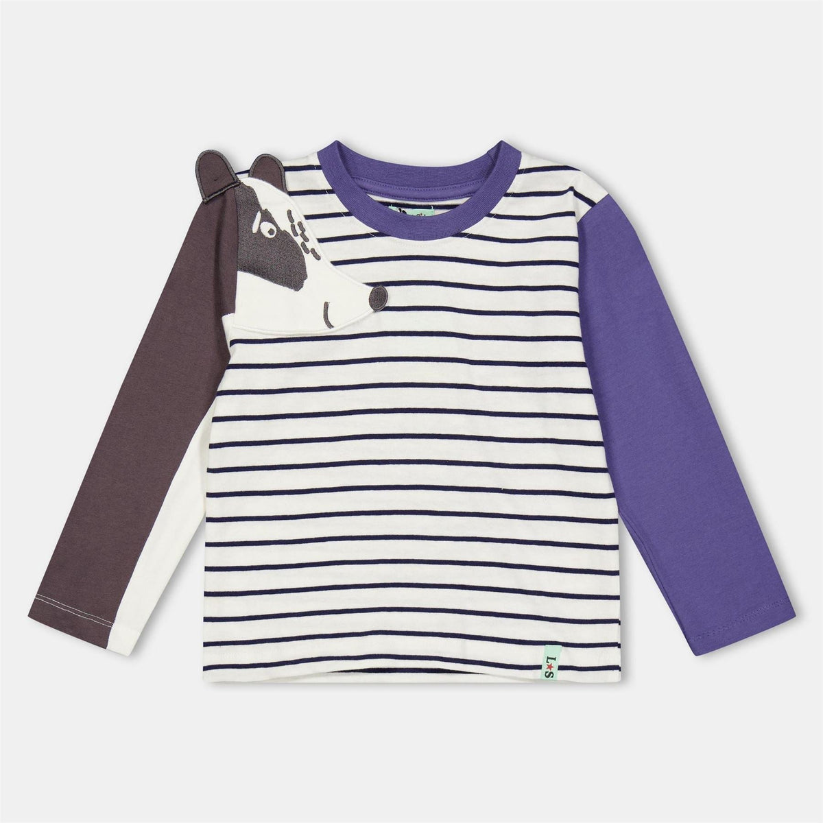 Lilly and Sid Badger Regular Fit Long Sleeve T-Shirt