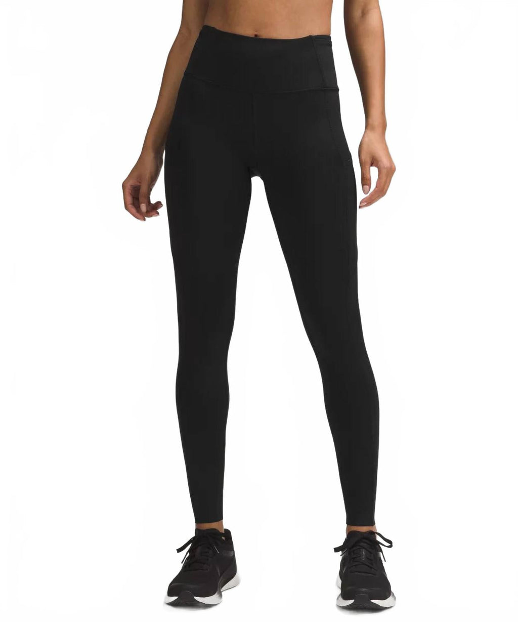 Fast And Free High Rise 28" Leggings In Black
