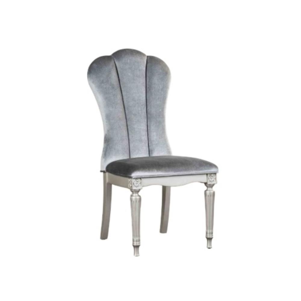 Elegant Side Chairs with Padded Upholstery and Sturdy Frames