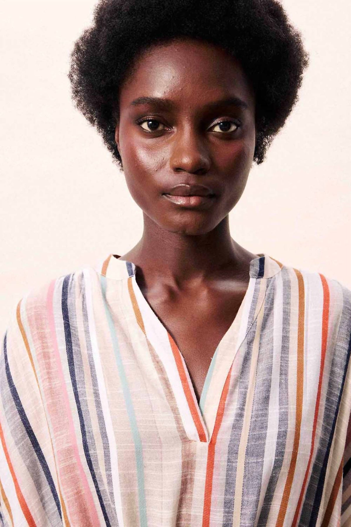 Indigo Straight Kimono Dress In Bleu Jean