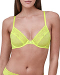 Skarlett Blue Dare Dot Pattern Unlined Underwire Bra