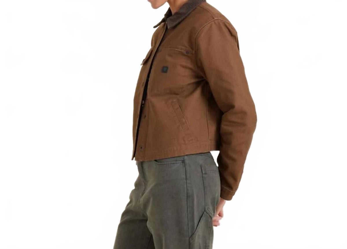 Open Roads Canvas Jacket In Otter