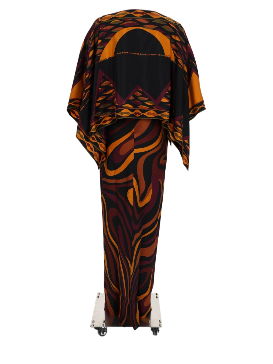 Marmo Silk Maxi Dress
