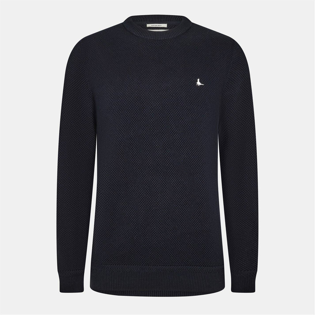 Jack Wills Mens Linus Seed Stitch Crew Neck Jumper