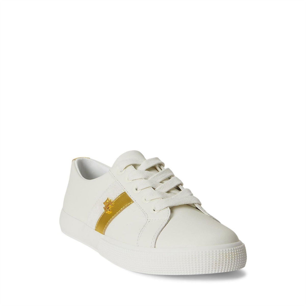 Lauren by Ralph Lauren Janson Leather Court Trainers