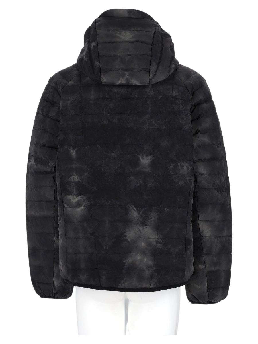 Tie-Dye Pattern Padded Jacket