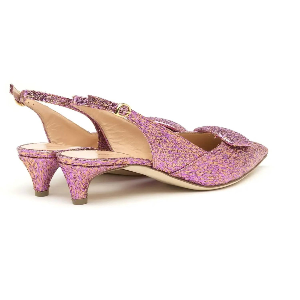 Women's Misty Sling Back Low-Heel Sandal In Pink