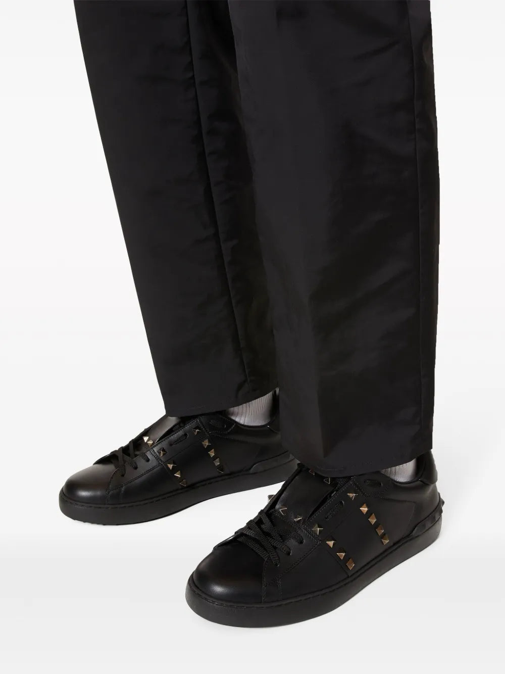Valentino Garavani Rockstud Untitled Leather Sneakers