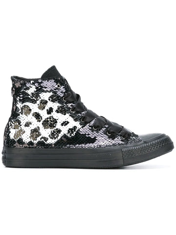 Converse All Star' Sequin Hi-Top