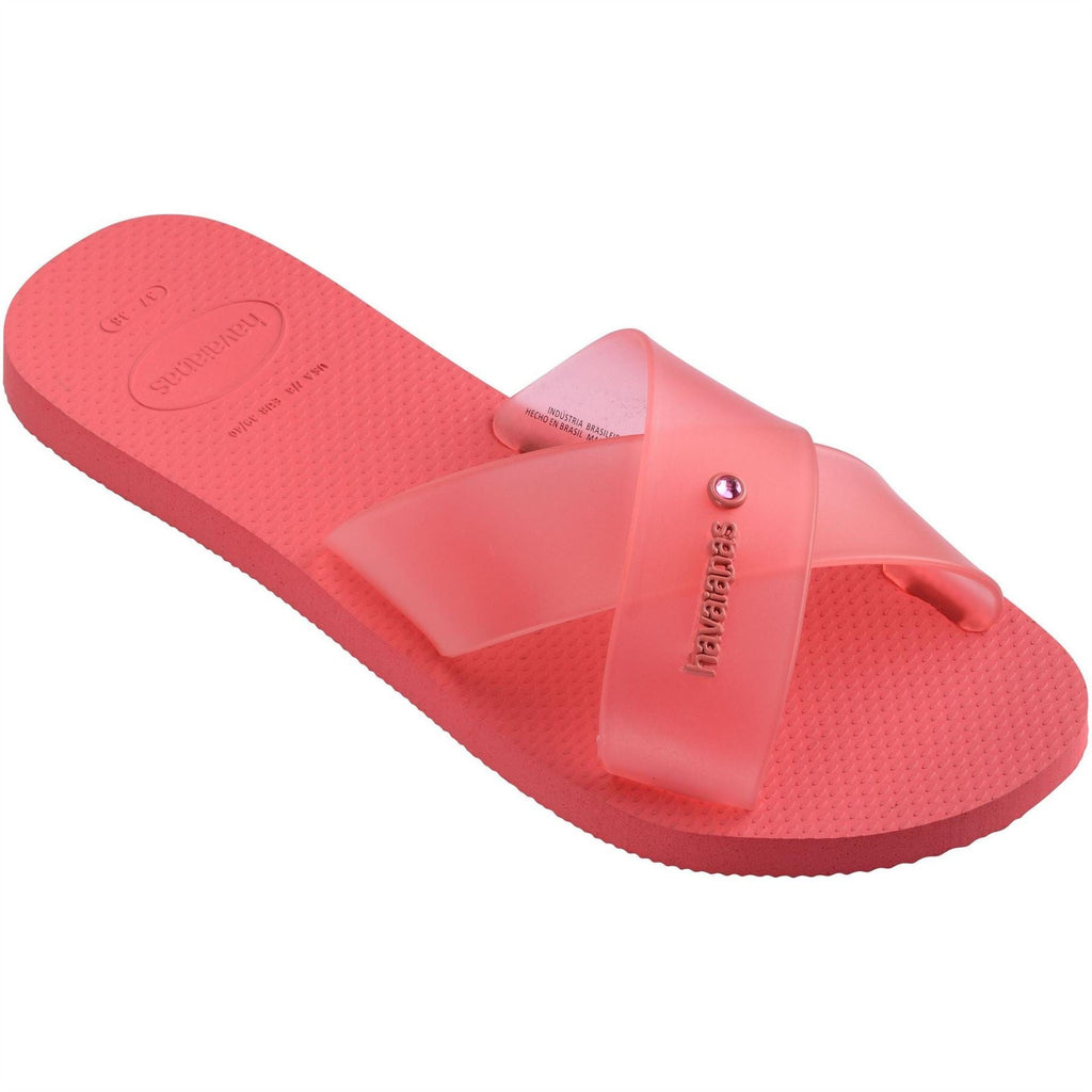 Havaianas Womens Aqua Jelly Flip Flops