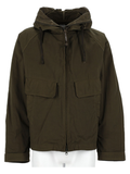 Military Green Adjustable Polyamide Jacket