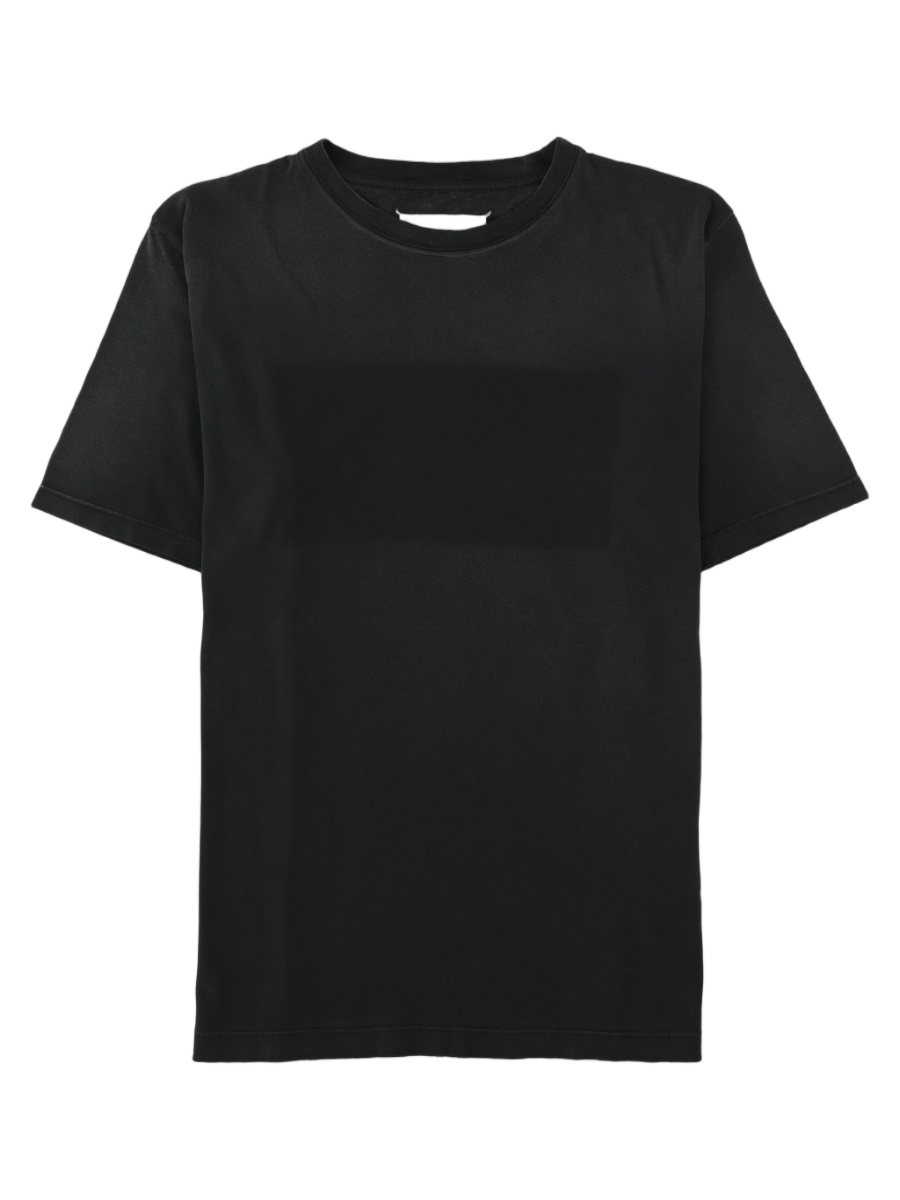 Minimalistic Tonal Inserts Cotton T-Shirt