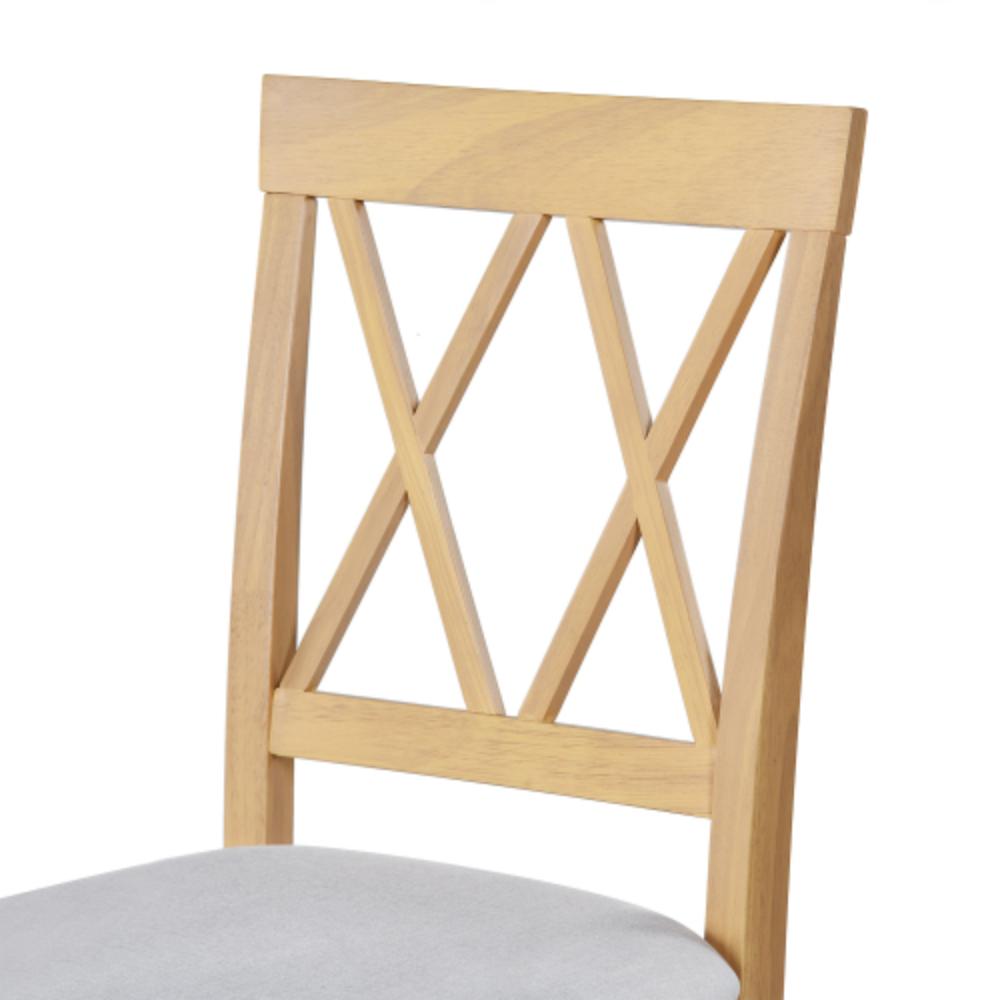Fabric Dining Chairs with Supportive Backs