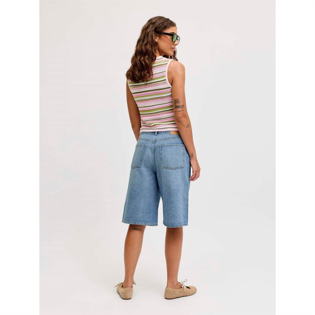 JJXX Long Denim Bermuda Shorts