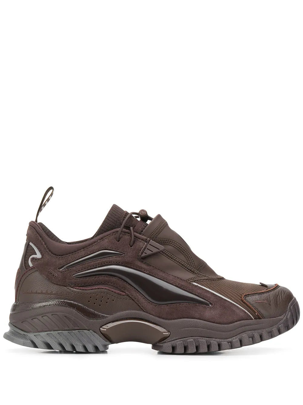 Random Identities Contrast Panel Toggle Sneakers