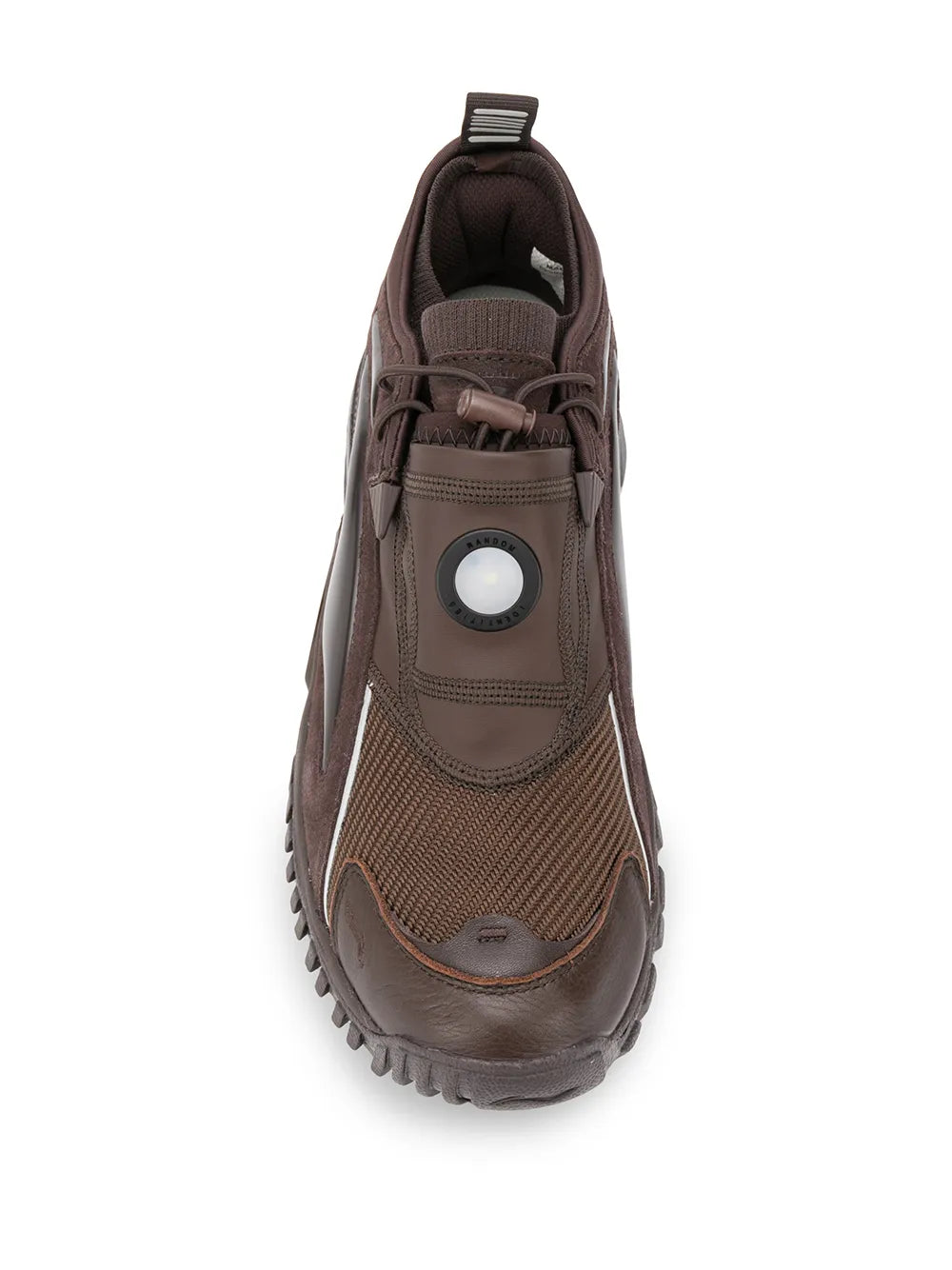Random Identities Contrast Panel Toggle Sneakers