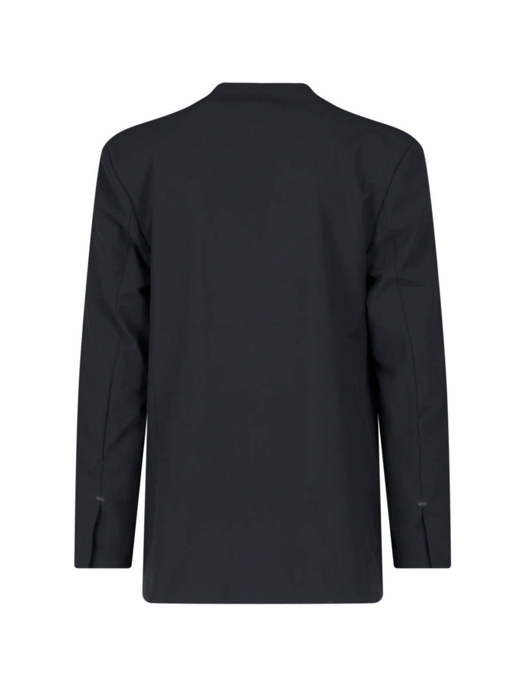 Black Recycled Technical Fabric Monopetto Jacket