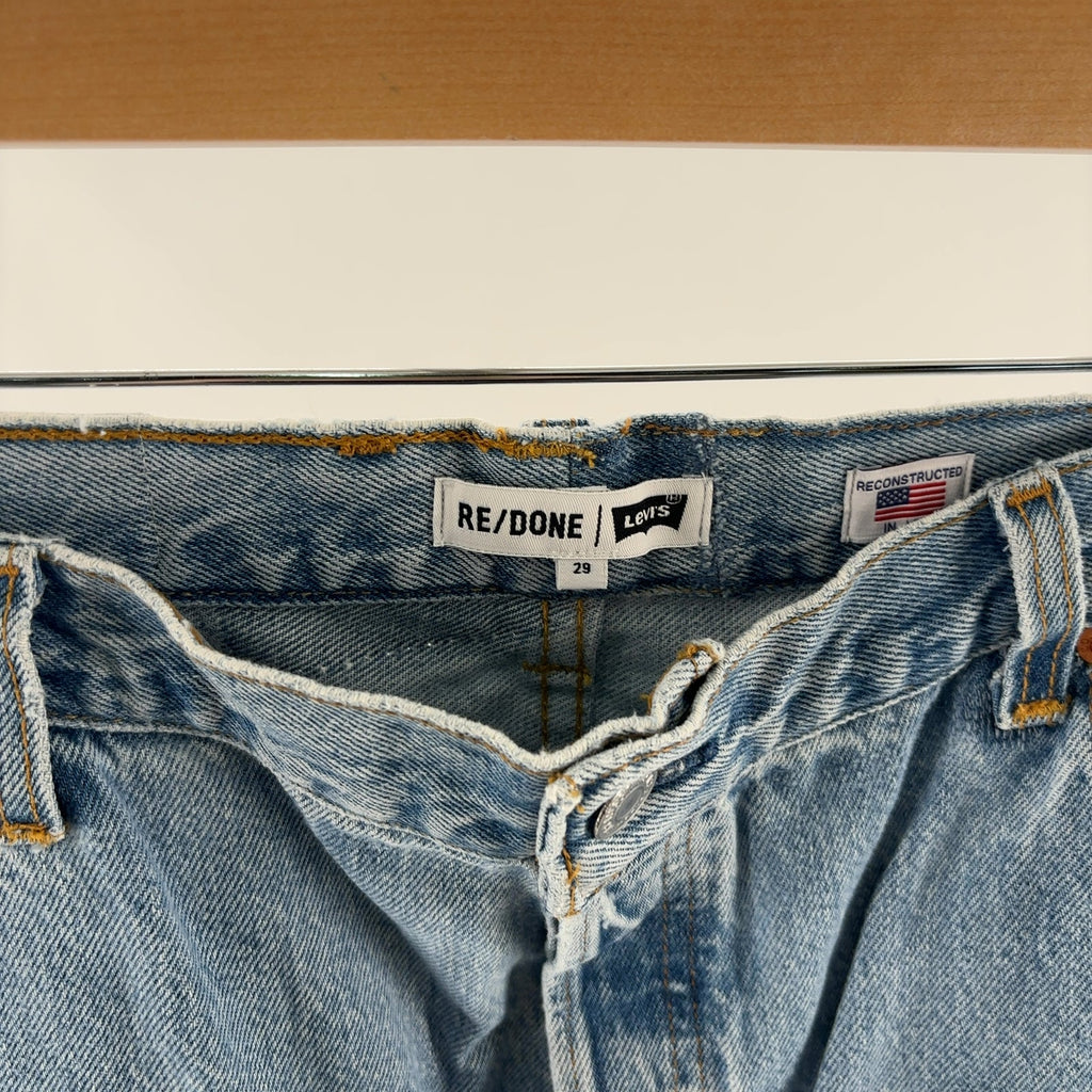 High Rise Wide Leg Crop Jeans