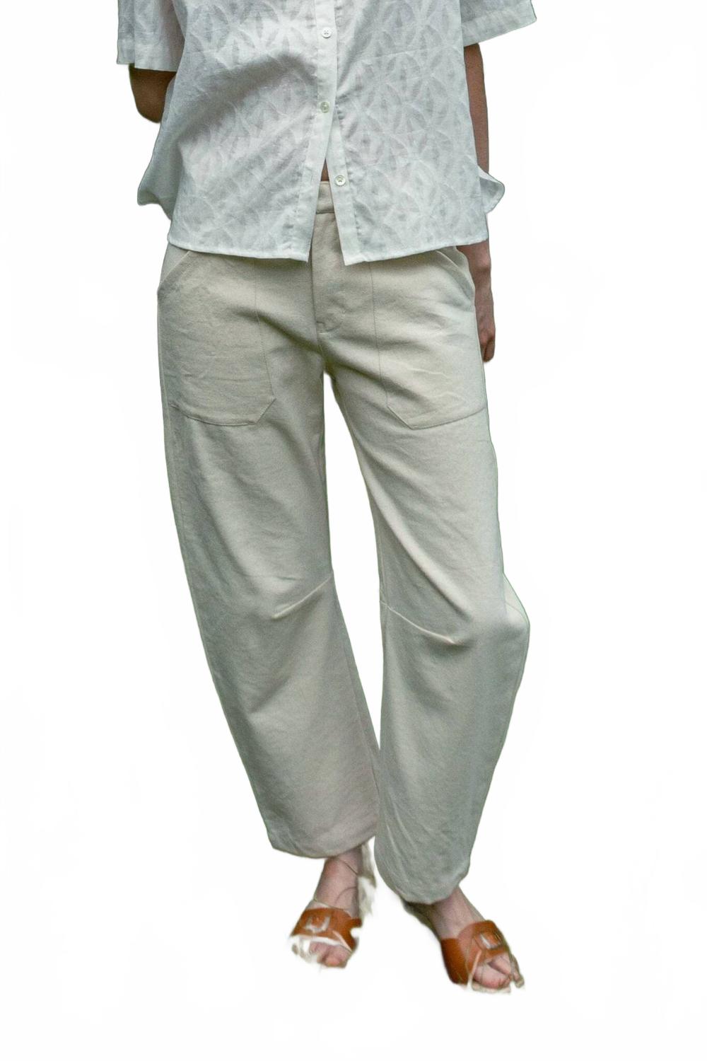 Anable Pant In Natural Denim