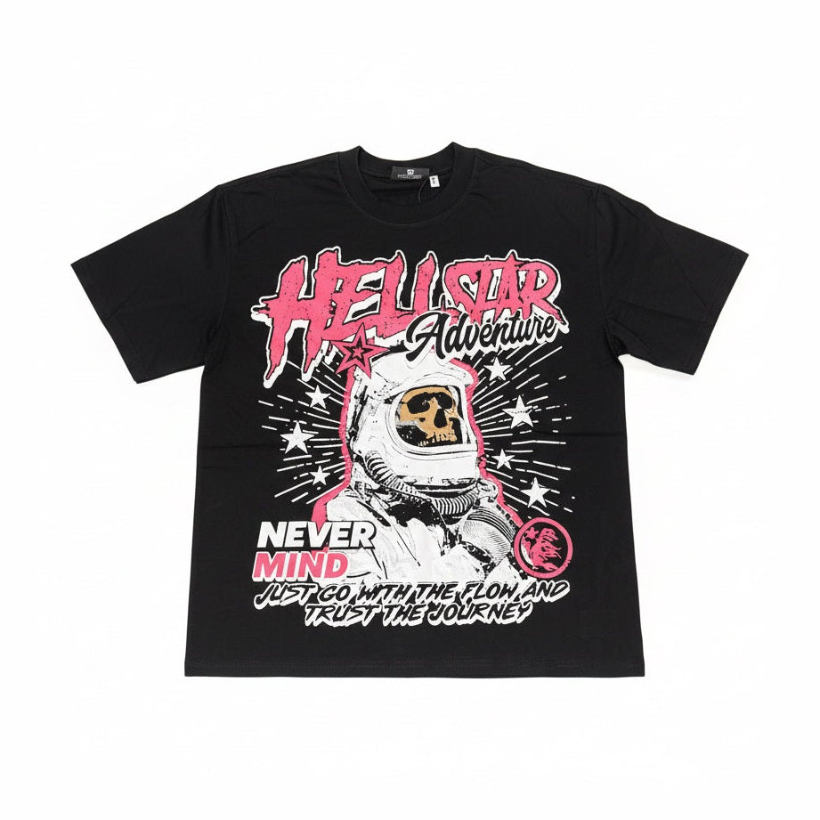 HELLSTAR Pink Astronaut Black