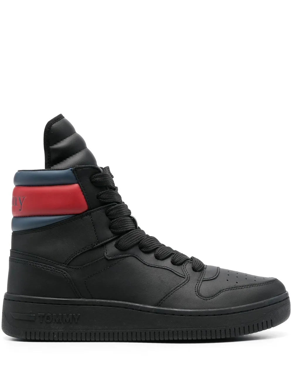 Tommy Jeans High-Top Lace-Up Sneakers