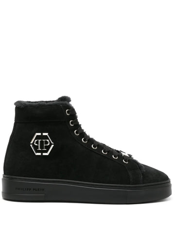 Philipp Plein Hexagon High-Top Sneakers