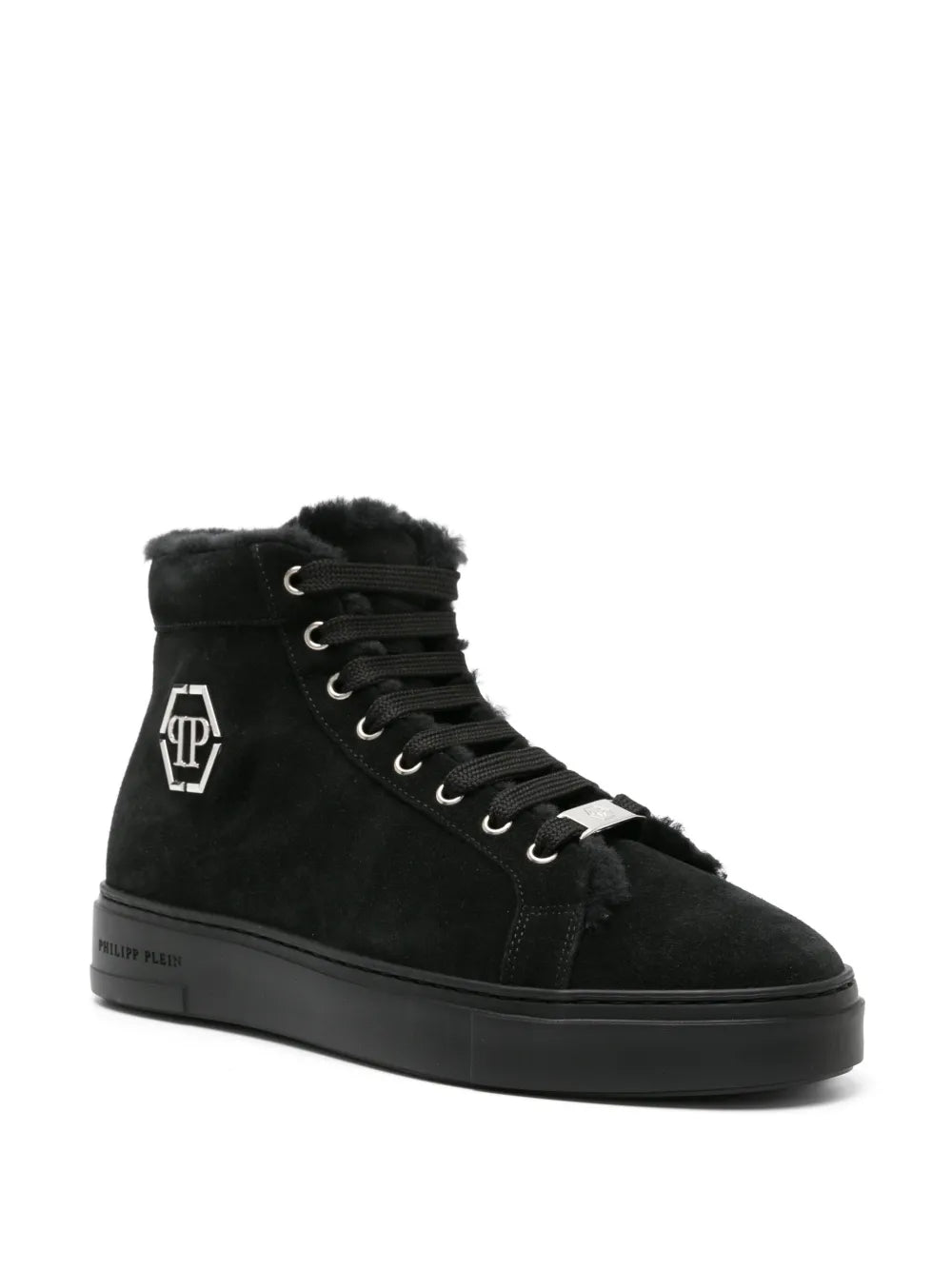 Philipp Plein Hexagon High-Top Sneakers